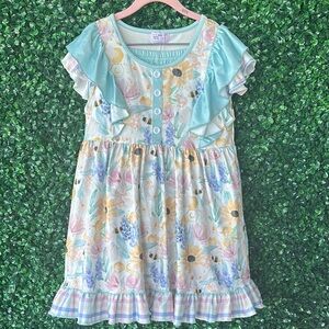 Floral Kids Dress